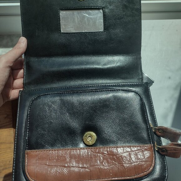 Donna Karan ; Belle Rose mini handbag, mini briefcase with cell phone holder - Picture 6 of 8